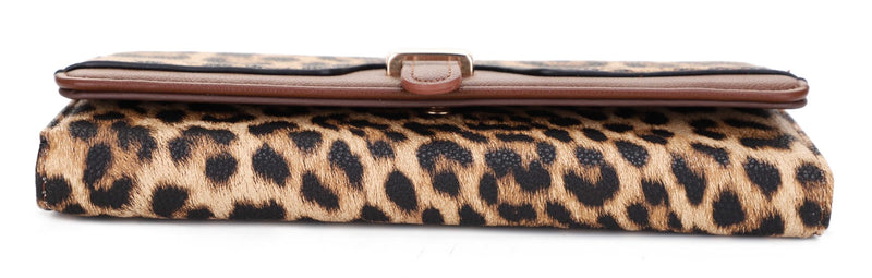 ES60163 - 9 Grace Leopard Long Wallet - MiMi Wholesale