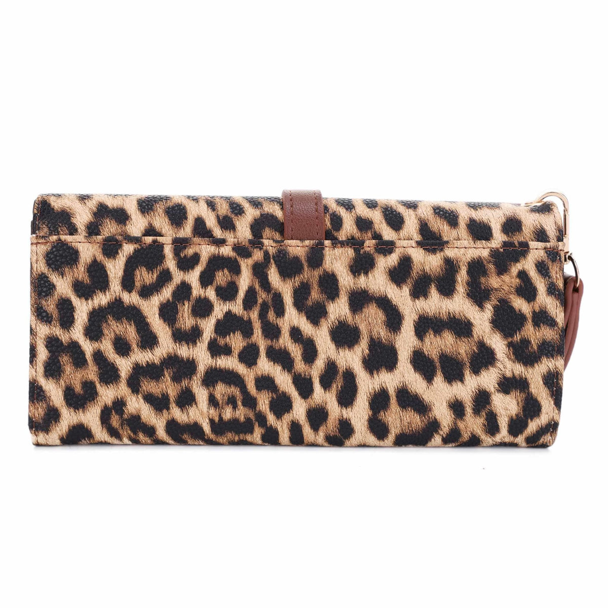 ES60163 - 9 Grace Leopard Long Wallet - MiMi Wholesale