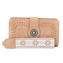 ES60166 Dolly Western Wallet With Boho Wristlet Strap - MiMi Wholesale