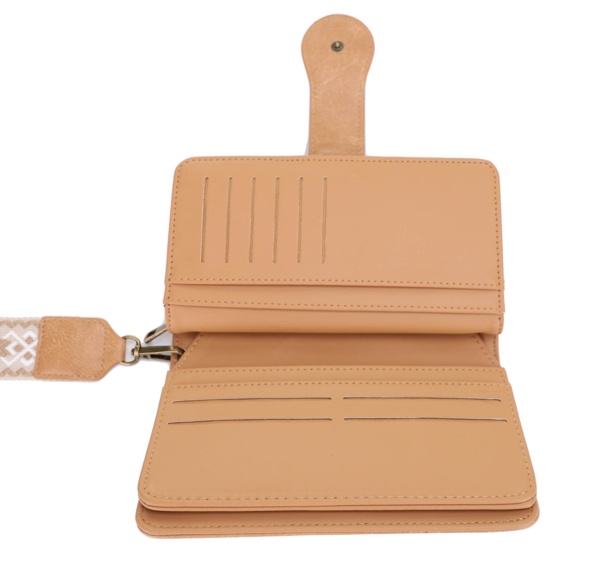 ES60166 Dolly Western Wallet With Boho Wristlet Strap - MiMi Wholesale
