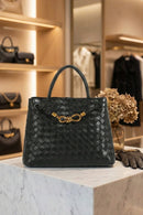 EWB160 Evie Woven Satchel/Crossbody Bag - MiMi Wholesale