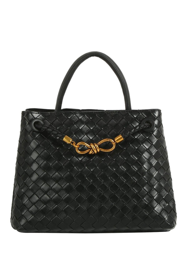 EWB160 Evie Woven Satchel/Crossbody Bag - MiMi Wholesale