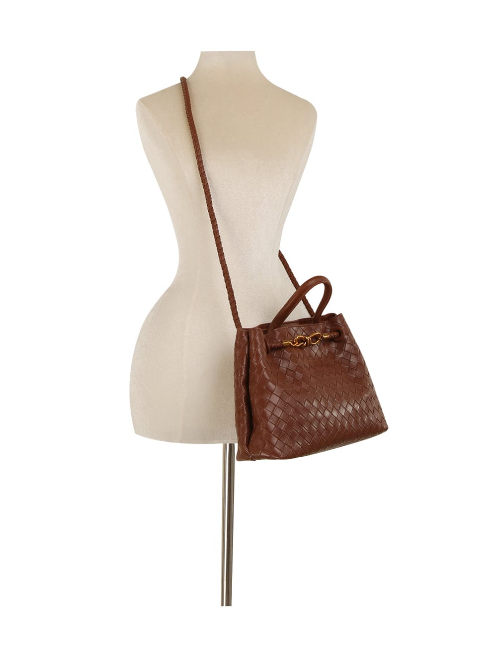 EWB160 Evie Woven Satchel/Crossbody Bag - MiMi Wholesale