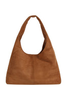 EWB172 Jaz Faux Suede Hobo Tote Bag - MiMi Wholesale