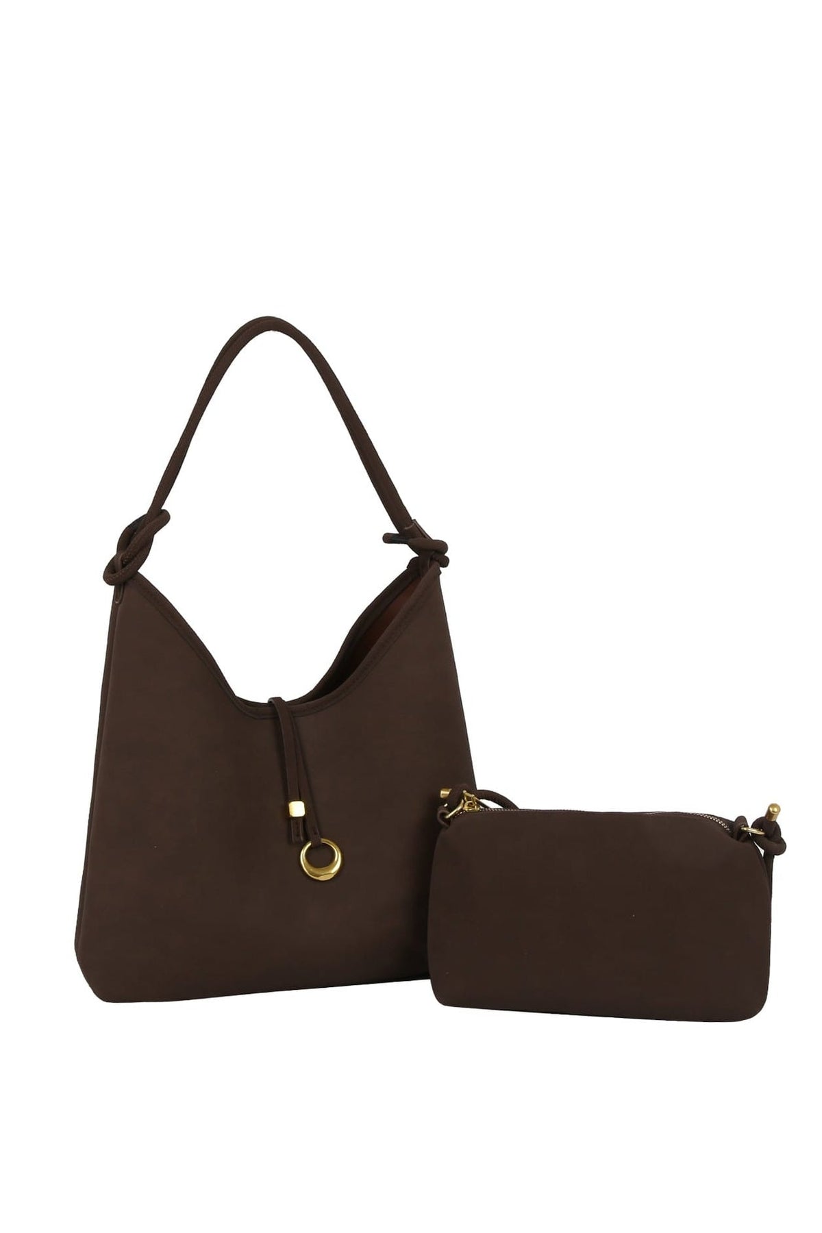 EWB368 Claire Shoulder Bag with Matching Pouch - MiMi Wholesale