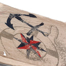 FA - 1412 Anchor Print Scarf - MiMi Wholesale