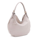 FC20487 Quincy Hobo Tote Bag With Tassel - MiMi Wholesale