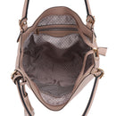 FC20487 Quincy Hobo Tote Bag With Tassel - MiMi Wholesale