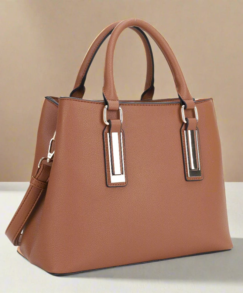 FC20656 Shaina Two Compartment Satchel/Crossbody Bag - MiMi Wholesale