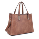 FC20688 Kinsey Two Compartment Satchel/Crossbody Bag - MiMi Wholesale