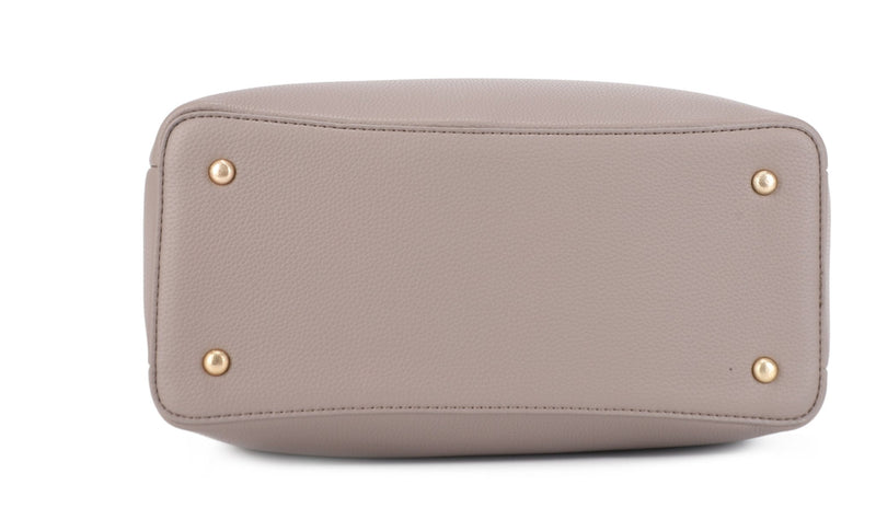 FC30122 Jia Three Compartment Satchel With Bow - MiMi Wholesale