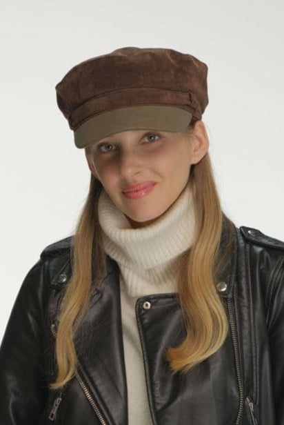 FHE0166 Faux Suede Fisherman's Cap - MiMi Wholesale