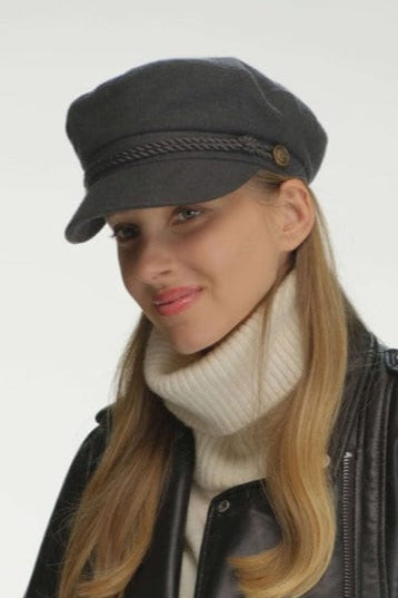 FHE0167 Wool Fisherman's Cap - MiMi Wholesale