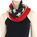 FN20103 American Flag Infinity Scarf - MiMi Wholesale