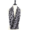 FN20124 Leopard Print Infinity Scarf - MiMi Wholesale