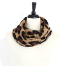FN20124 Leopard Print Infinity Scarf - MiMi Wholesale