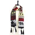 FS40181 Elephant Print Fashion Scarf - MiMi Wholesale