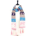 FS40181 Elephant Print Fashion Scarf - MiMi Wholesale