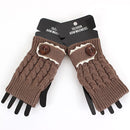 GL12113 Fashion Crochet Fingerless Gloves - MiMi Wholesale