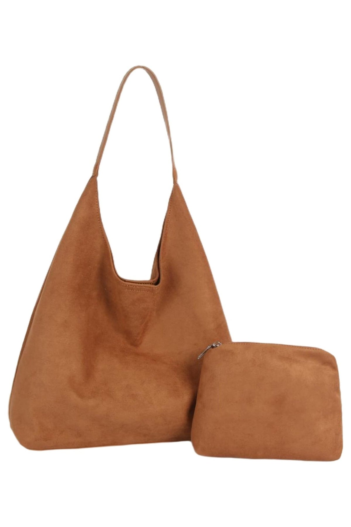 GMS-0060 Clara Hobo Shoulder Bag with Pouch - MiMi Wholesale