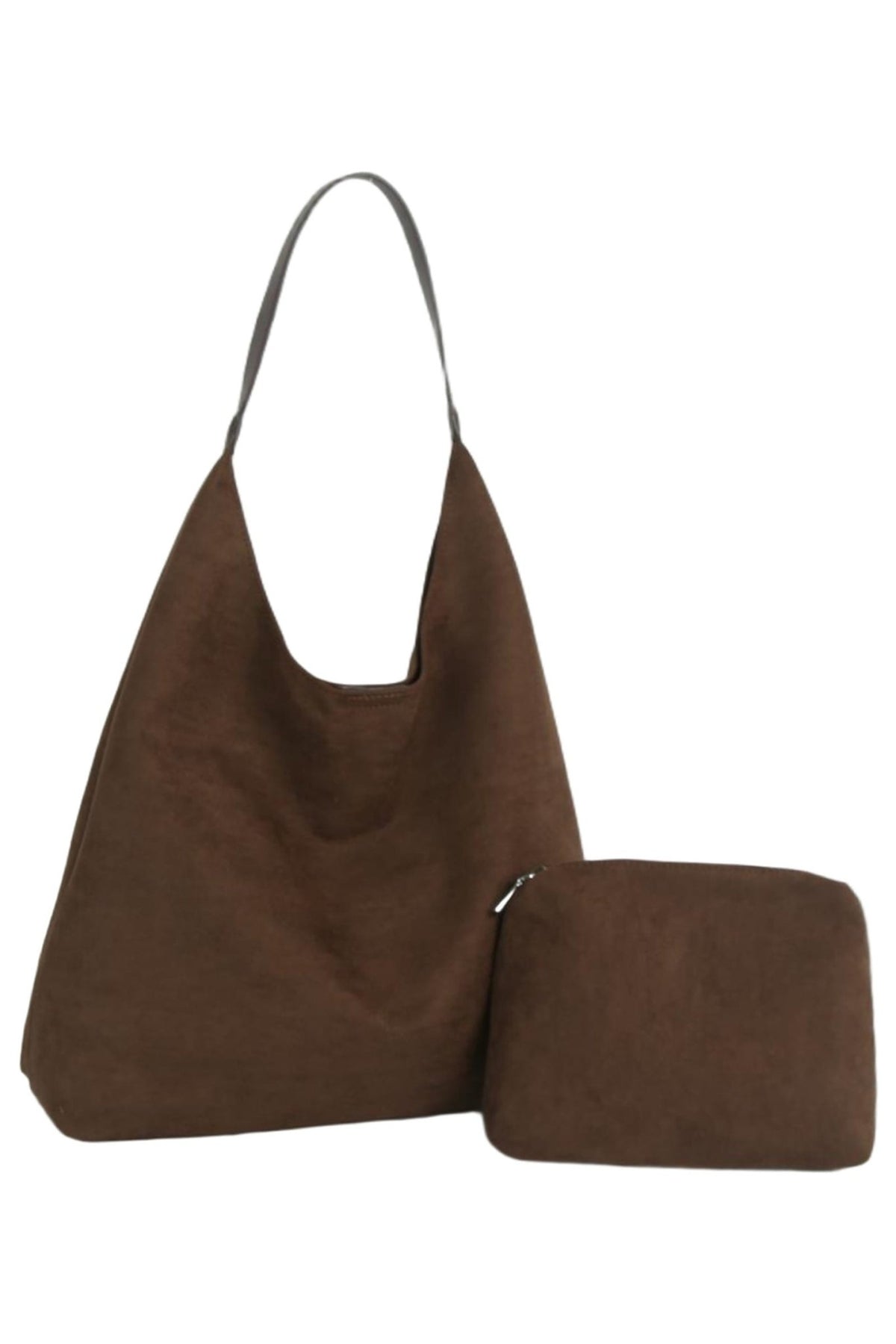 GMS-0060 Clara Hobo Shoulder Bag with Pouch - MiMi Wholesale