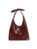 GMS0053 Knot Handle Studded Hobo Bag - MiMi Wholesale