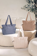 SV26529N Puffer Quilted Carry All Tote