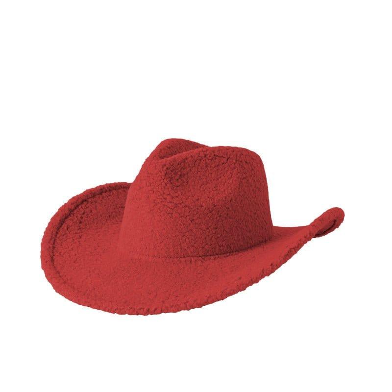 H3443 Fleece Cowboy Hat - MiMi Wholesale