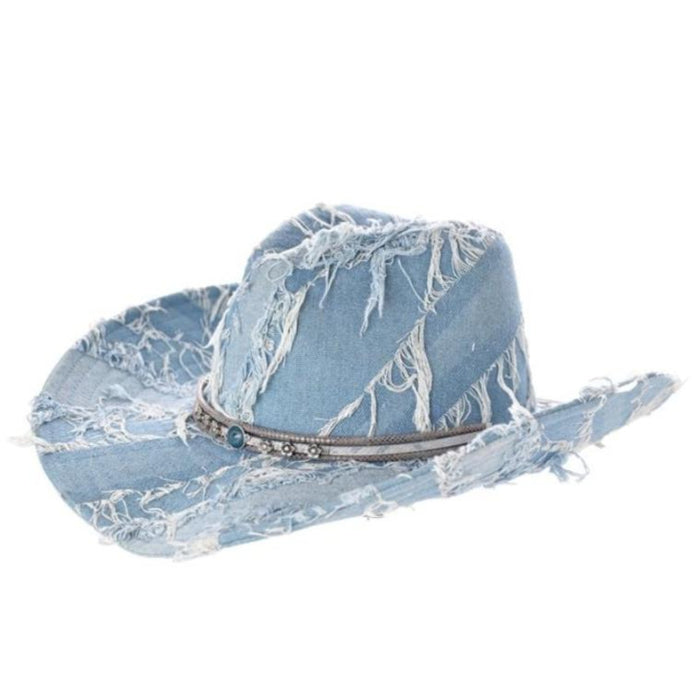 h3444-distressed-denim-cowboy-  display picture 2