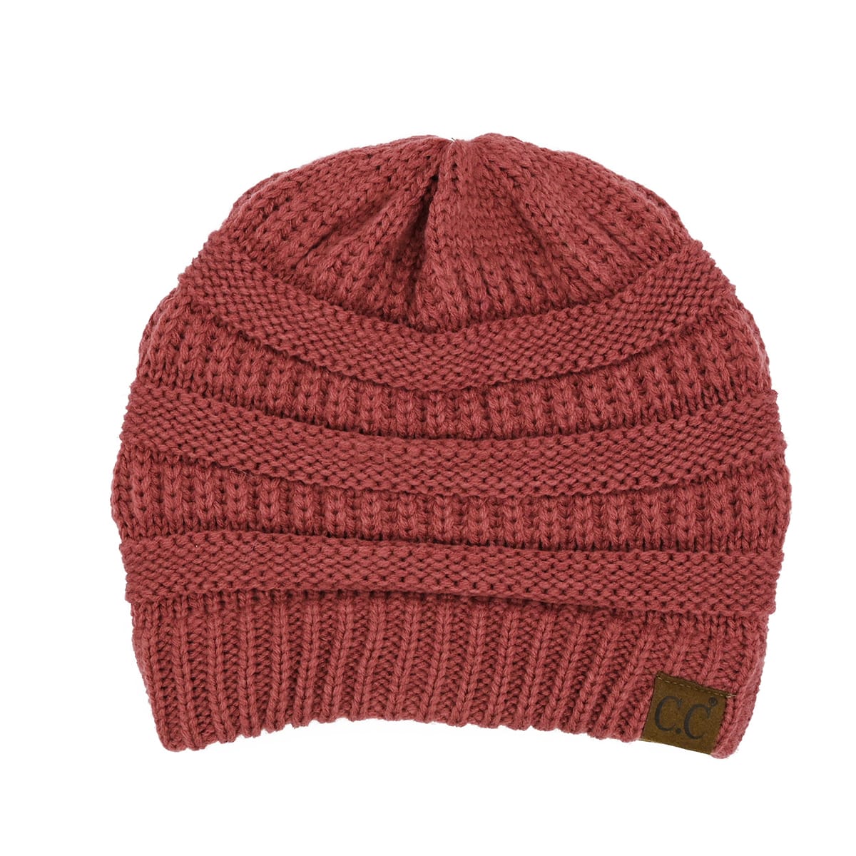 HAT20A Olivia Classic Knit Beanie - MiMi Wholesale