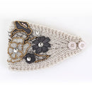 HB16202 Floral Knit Headwrap/Headband - MiMi Wholesale