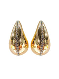 HE3240 CZ Pave Teardrop Earrings - MiMi Wholesale