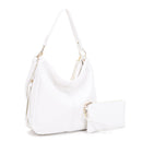 HL20638 Effie 2 in 1 Hobo Tote Bag With Pouch - MiMi Wholesale