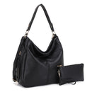 HL20638 Effie 2 in 1 Hobo Tote Bag With Pouch - MiMi Wholesale