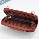 HM030 Mila Smartphone wallet Crossbody with Boho Wristlet - MiMi Wholesale