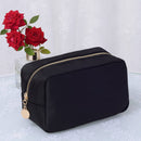 HM1012 Emma Round Zippered Nylon Cosmetic Pouch Bag - MiMi Wholesale