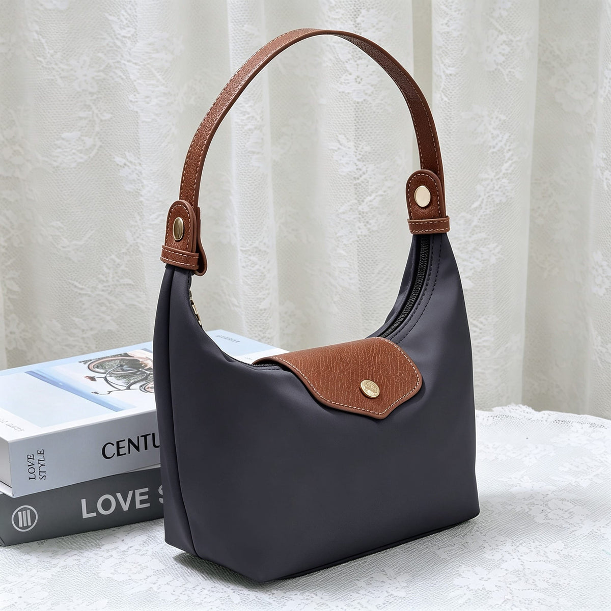 HM780 Nora Nylon 3 way Bag - MiMi Wholesale