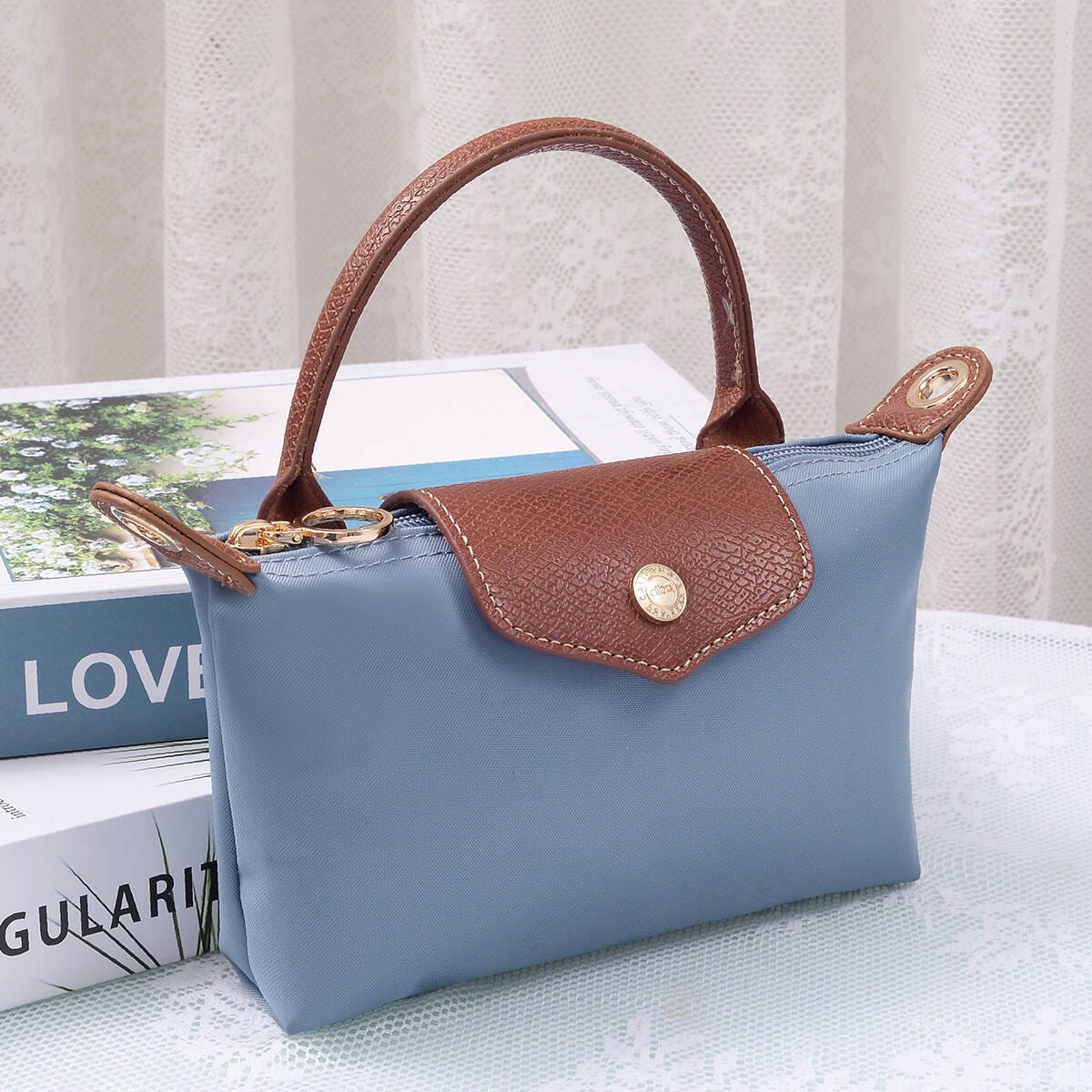 HM781 Penny Nylon Mini Crossbody Bag - MiMi Wholesale