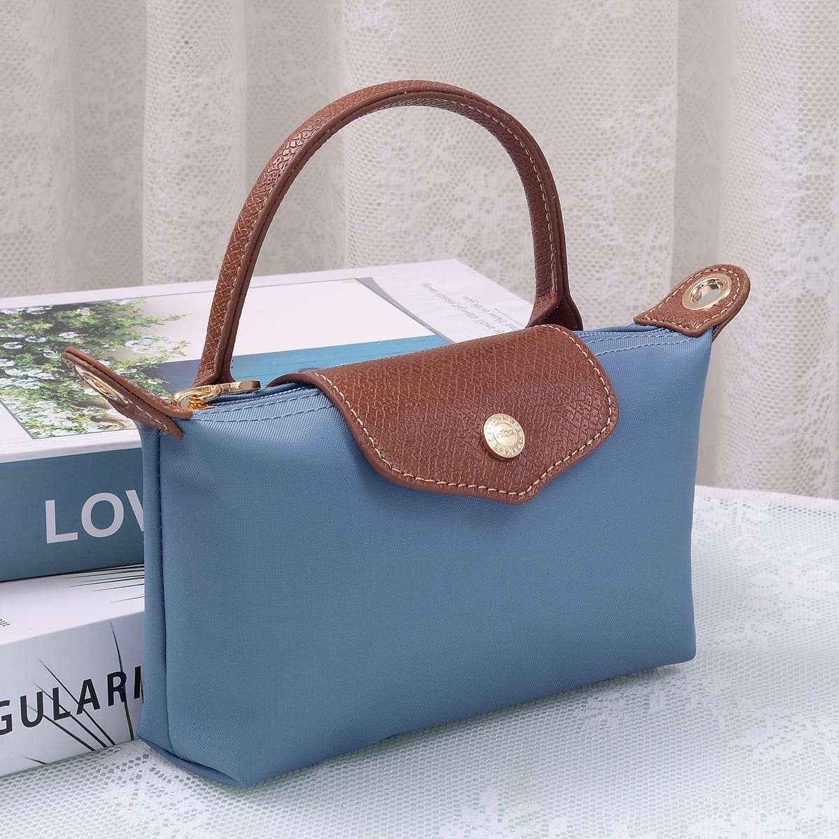 HM781 Penny Nylon Mini Crossbody Bag - MiMi Wholesale