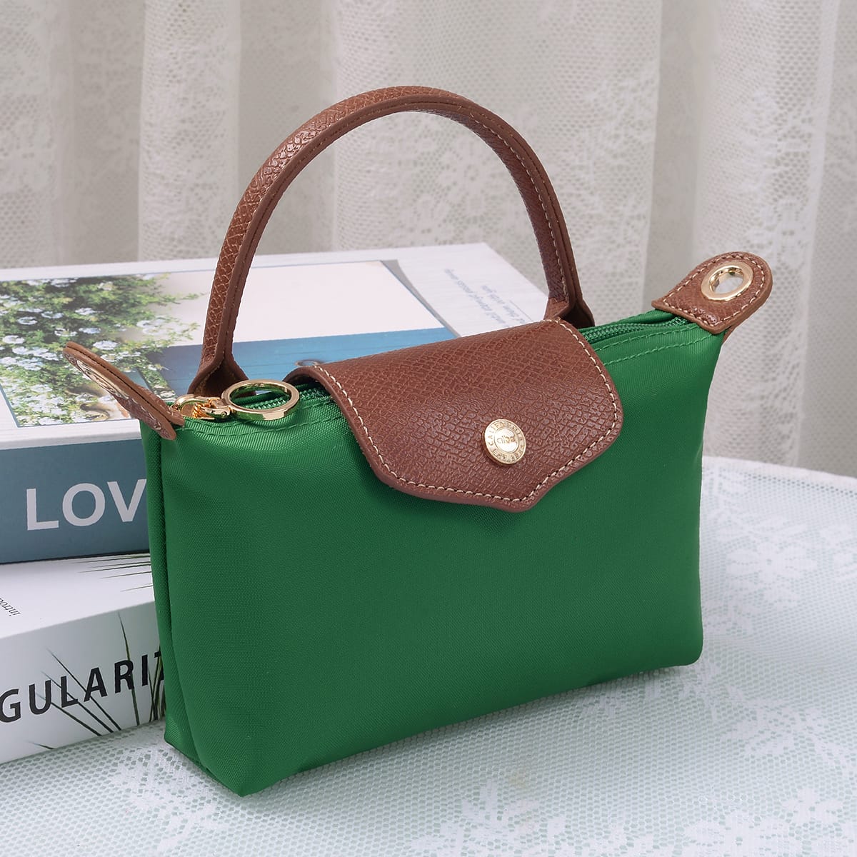 HM781 Penny Nylon Mini Crossbody Bag - MiMi Wholesale