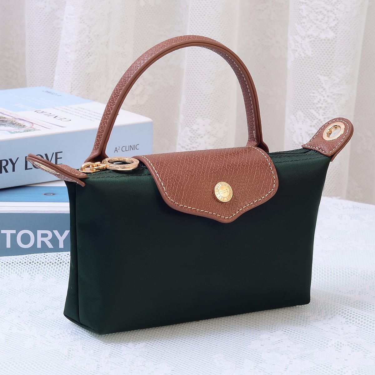 HM781 Penny Nylon Mini Crossbody Bag - MiMi Wholesale