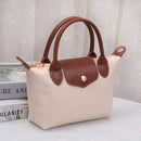 HM782 Britney Nylon Double Handle Crossbody Bag - MiMi Wholesale