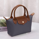 HM782 Britney Nylon Double Handle Crossbody Bag - MiMi Wholesale