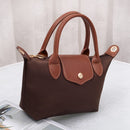 HM782 Britney Nylon Double Handle Crossbody Bag - MiMi Wholesale
