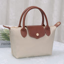 HM782 Britney Nylon Double Handle Crossbody Bag - MiMi Wholesale