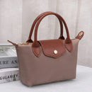 HM782 Britney Nylon Double Handle Crossbody Bag - MiMi Wholesale