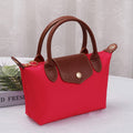 HM782 Britney Nylon Double Handle Crossbody Bag - MiMi Wholesale