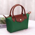 HM782 Britney Nylon Double Handle Crossbody Bag - MiMi Wholesale