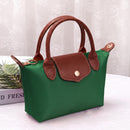 HM782 Britney Nylon Double Handle Crossbody Bag - MiMi Wholesale
