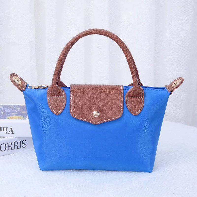 HM782 Britney Nylon Double Handle Mini Crossbody Bag - MiMi Wholesale